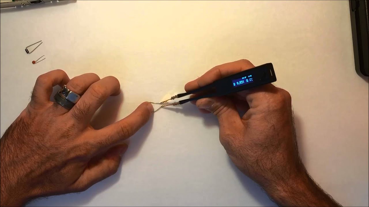 Smart Tweezers LCR SMD digital tester YouTube