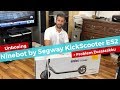 Unboxing KSR Ninebot by Segway KickScooter ES2, Zusatzakku Problem