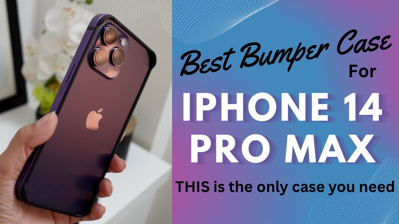 BEST Bumper Case for iPhone 14 pro max, iPhone 14 pro max cases & covers