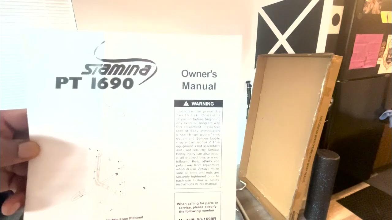 Stamina PT 1690 and Teeter EZ Up Gravity Boot Unboxing, Assembly