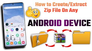 How to Create/Extract Zip File In Any Android Device || Zip File Kaise banaye 😍 by Simple Things 227 views 3 years ago 2 minutes, 51 seconds