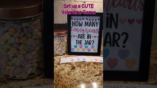 Information Set up a cute Valentine's Day Candy Jar Game - perfect for parties, classroom or the office! News