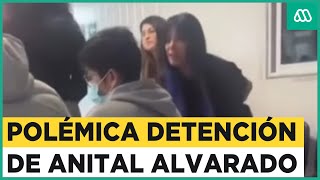 La polémica detención de Anita Alvarado en aeropuerto de Santiago