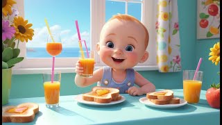 Good Morning Song 🌞 | Nursery Rhymes & Baby Songs | ABC & Daily Routine Song for Kids & Toddlers
