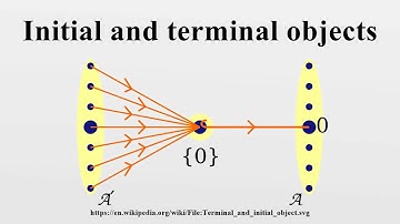 Initial and terminal objects