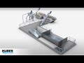 HUBER Grit Treatment System RoSF5 - animation