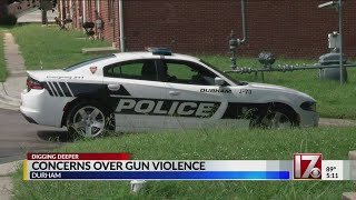 Concerns over gun violence in Durham