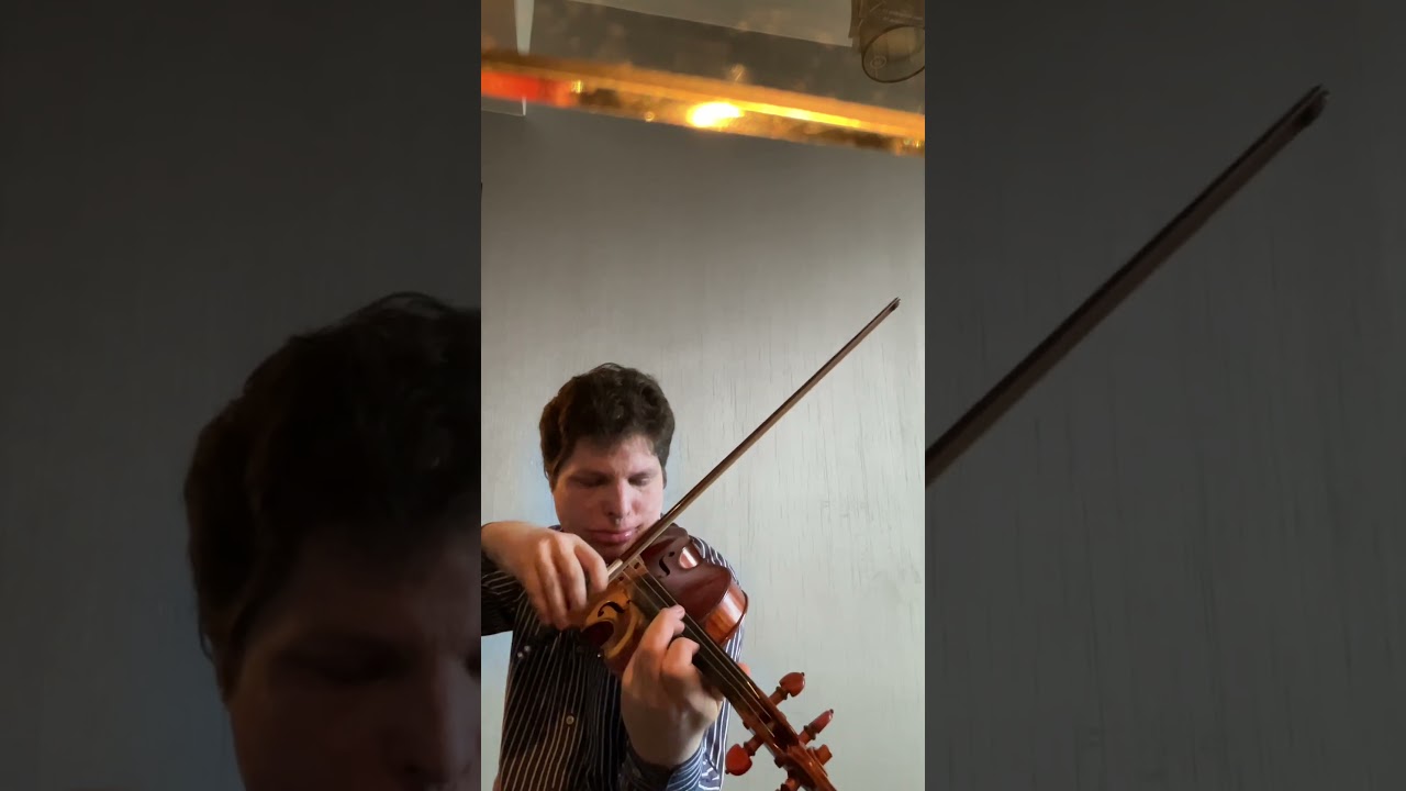 Practicing the hardest double stop harmonics? (Britten concerto, ending of first movement) 