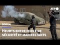 Sénégal : affrontements entre manifestants et forces de sécurité à Dakar | AFP Images image