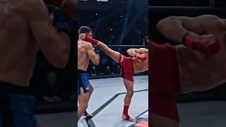 From the brink to the win. The ultimate knockout! 🔥 #WarriorSpirit #MMAFighting