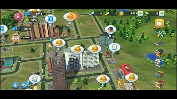 We reached level 7 in Sim city build it