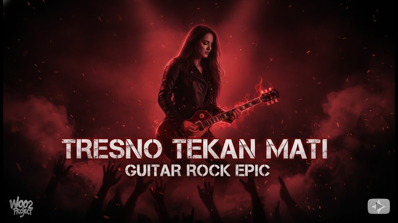 Tresno Tekan Mati - Guitar Rock Epic Cover (Instrumental) 🎸❤️🔥