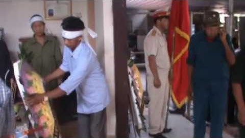 Lễ đón hài cốt Liệt sỹ Nguyễn Văn Đông - Điền Trù, Hướng Đạo VP