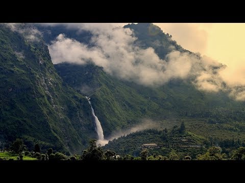 Drone Video of Birthi Waterfall: The Biggest Waterfall in Uttarakhand