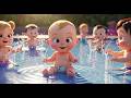 Water Splash Joy Time 💦🌊 | Fun Water Play Song for Kids | Summer Learning Adventure