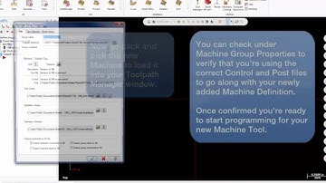 Installing New Posts in Mastercam 2017
