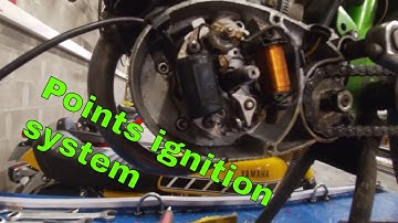 How to clean and set a points ignition system!