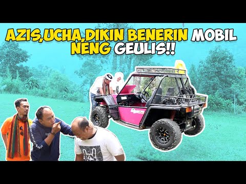 BEGINI CARA MENENANGKAN NENG GEULIS!! I Azis Gagap & Friends (Ucha Limau & Dikin Blegod)