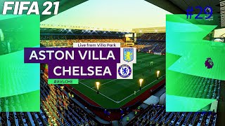 FIFA 21 - Chelsea Career Mode #29 vs Aston Villa Feat. Erling Haaland, Declan Rice, | Premier League