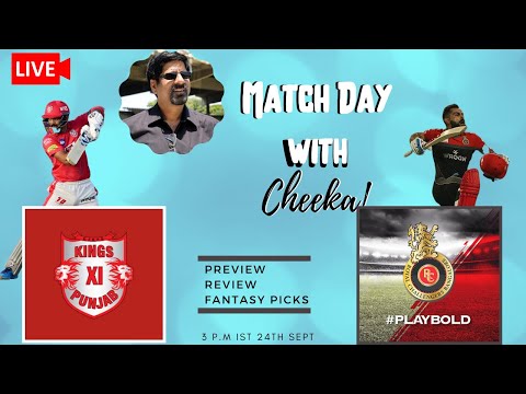 MATCHDAY LIVE | RCB VS KINGSXI PUNJAB| REVIEW, PREVIEW AND FANTASY PICKS|IPL 2020 MATCH 6