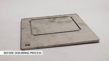 DM1100 Z - Deburring Machine for Cut Parts - Laser, Shear or Punching