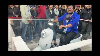 Auto Expo Self Auto Balancing Scooter Media Coverage Happiness