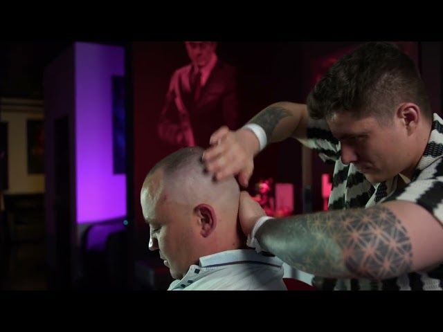 АСМР Расслабляющий Массаж головы в барбершопе ASMR Relaxing Head massage from barbershop