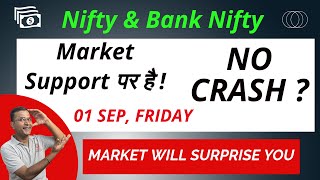 Nifty Prediction and Bank Nifty Analysis for Friday 1 Sep 23, Bank NIFTY Tomorrow niftyprediction