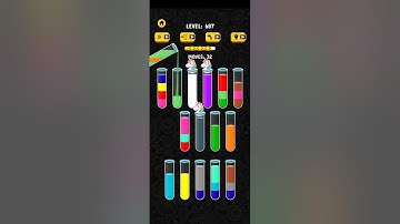 Map 687 Solution||Color Water Sort 3D!