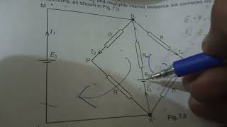 How to use Kirchoff 2nd law to write loop equation