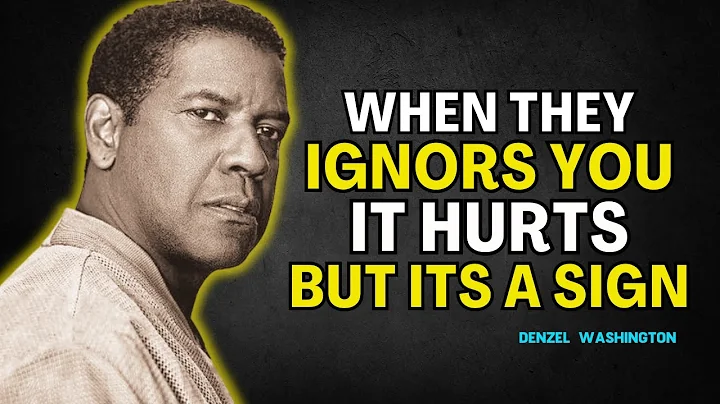 "When Someone Ignores You, It Hurts, But It’s a Sign" | DENZEL WASHINGTON MOTIVATION