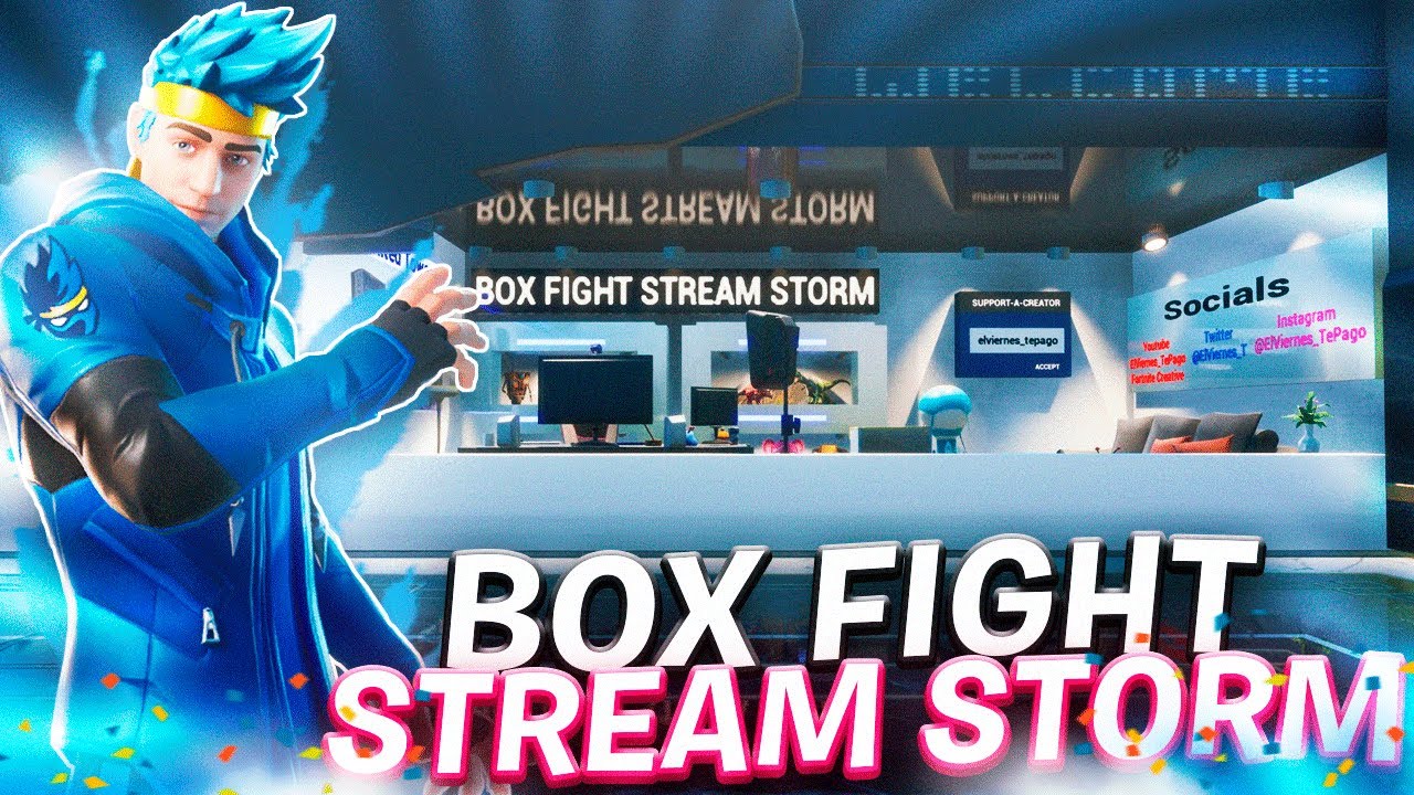 BOX FIGHT STREAM STORM - Fortnite Creative Map Code