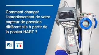 Tutoriel Capteur De Pression Fcx Aiv-V6 Comment Régler Lamortissement Avec La Pocket Hart ?