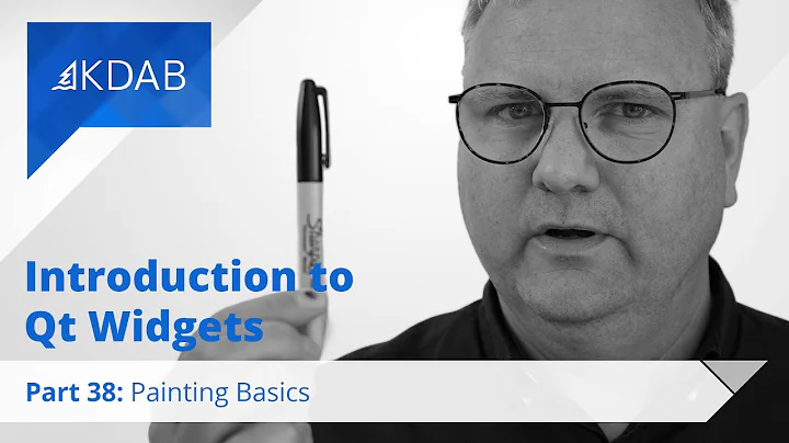 Introduction to Qt Widgets (Part 38) - Painting Basics