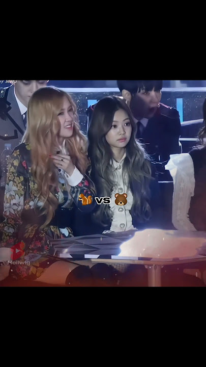 The contrast between 'introversion and extroversion' 🤣🤣  #blackpink #jennie #rosé #lisa #jisoo