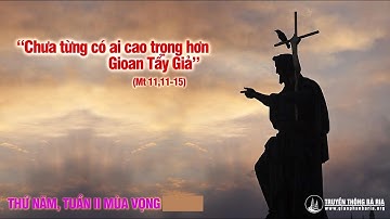 LỜI CHÚA NGÀY 10/12 THỨ 5 TUẦN 2 MÙA VỌNG - Pm CAO HUY HOÀNG, ĐỨC TRỌNG