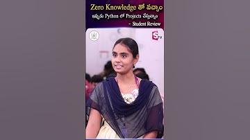 Zero Knowledge తో వచ్చాంఇప్పుడు Python లో Projects చేస్తున్నాం- Student Review | Codegnan |