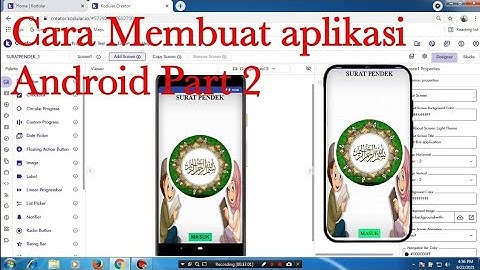Cara membuat aplikasi android terbaru tanpa coding Part2