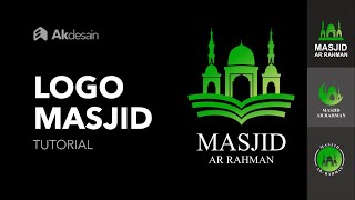 Tutorial Logo Masjid