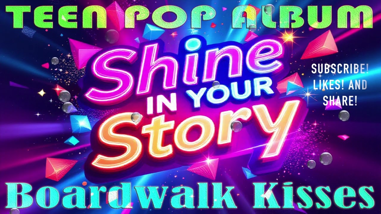 Boardwalk Kisses | Fun, playful teen-pop romance | Bright, bubbly, flirty | TeenPop Album