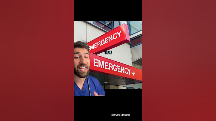 “Emergency Rooms Be In Delay Mode” #why