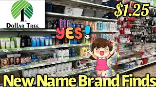 DOLLAR TREE??SHOCKING NEW NAME BRAND FINDS FOR $1.25‼️ walkthrough new shopping dollartree