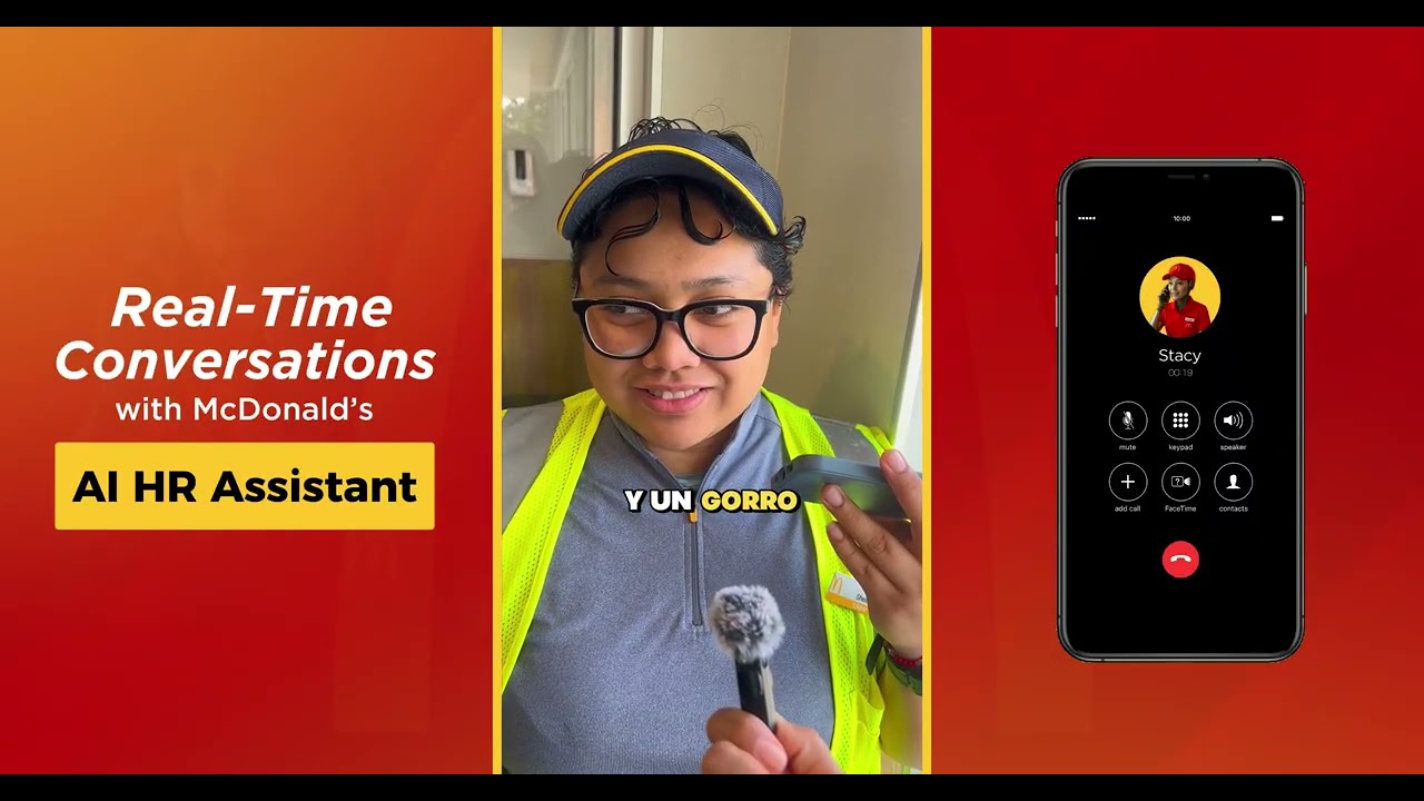 McDonald’s Virtual AI HR Assistant | Real-Time Employee Support Automation