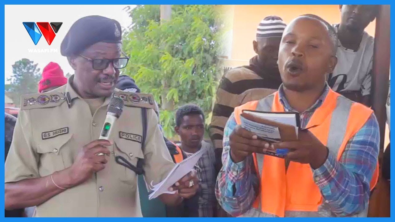 KIMEUMANA: MADEREVA BODABODA WATEMA NYONGO MBELE YA RTO - 