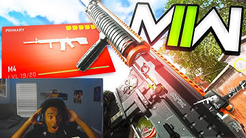 #1 M4 CLASS SETUP in MODERN WARFARE 2..😍 *Best M4 Class* (Modern Warfare 2 Beta)