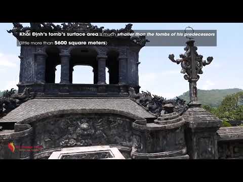 Video: Staptoer van Khai Dinh Royal Tomb, Hue, Viëtnam
