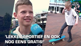 Kinderen leven zich uit met sport en spel in Haren