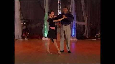 StepFlix Mambo Salsa, level 1, Lesson 4: cross body lead