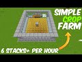 Simple Crop Farm for Minecraft Bedrock 1.20