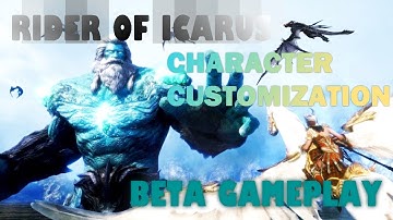 RIDERS OF ICARUS BETA GAMEPLAY: Character Customization